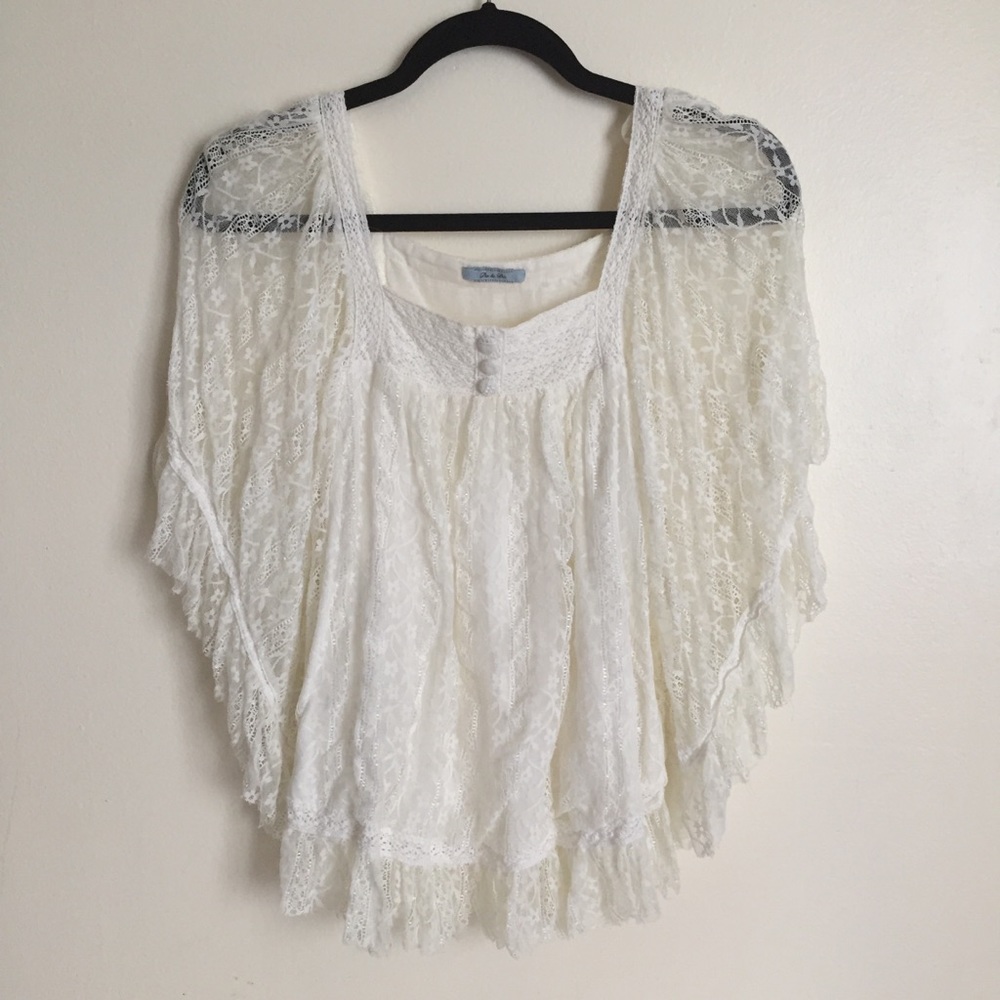 Do & Be White Blouse Size S